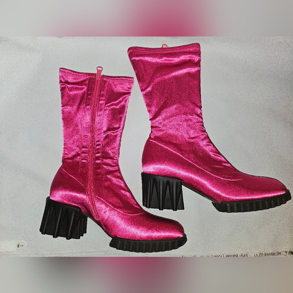 4CCCCEES bloffo half boots in fushia‎ 38